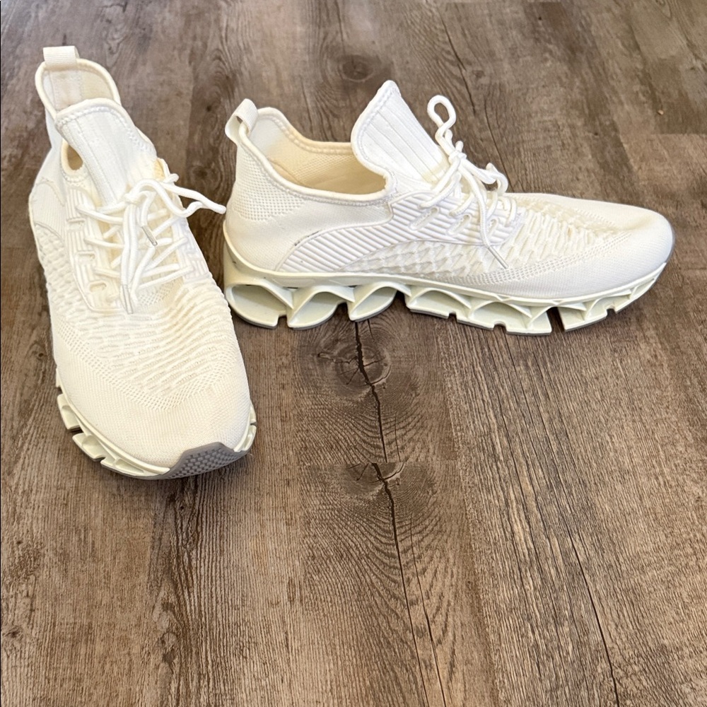 White Athletic Sneakers